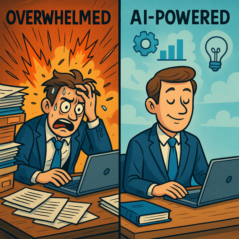 AI for Business Calm simple compose